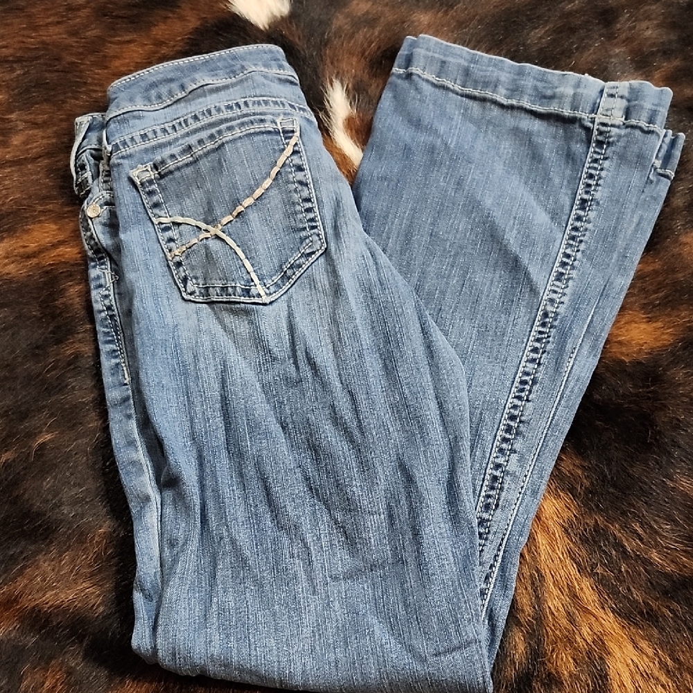Ariat Girls Bootcut Blue Jeans
